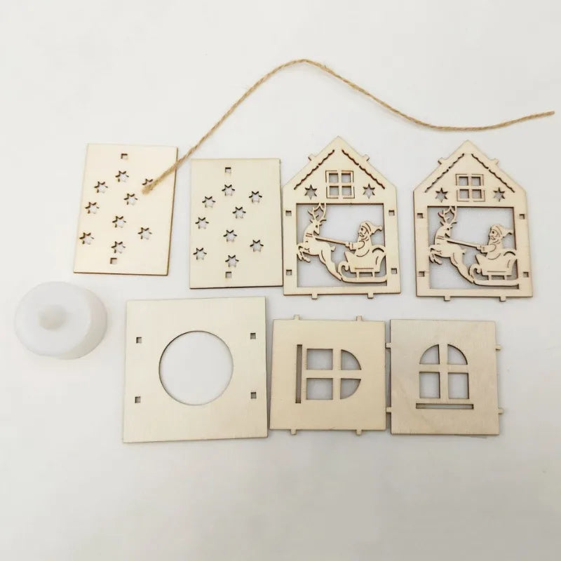 Wooden Decorations for Christmas |  Handmade Wooden Crafts