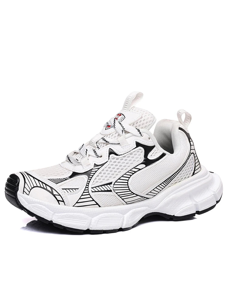 Unisex Lightweight Breathable Sneakers – Anti-Slip Outdoor Running & Walking Sports Shoes