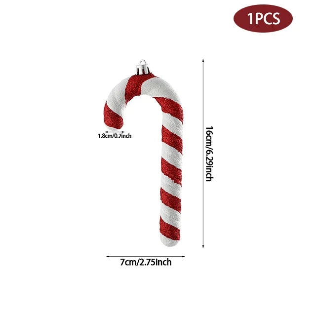 Christmas Decoration | Red Christmas Candy Canes