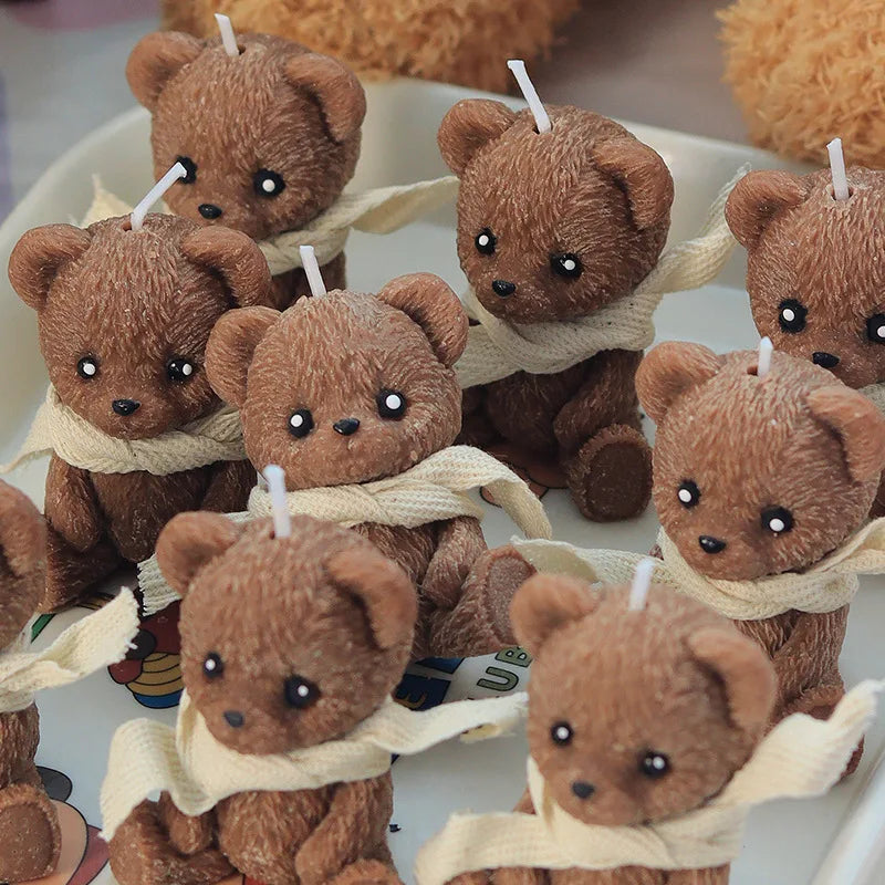 Christmas Bear Candles | Aromatic Candles