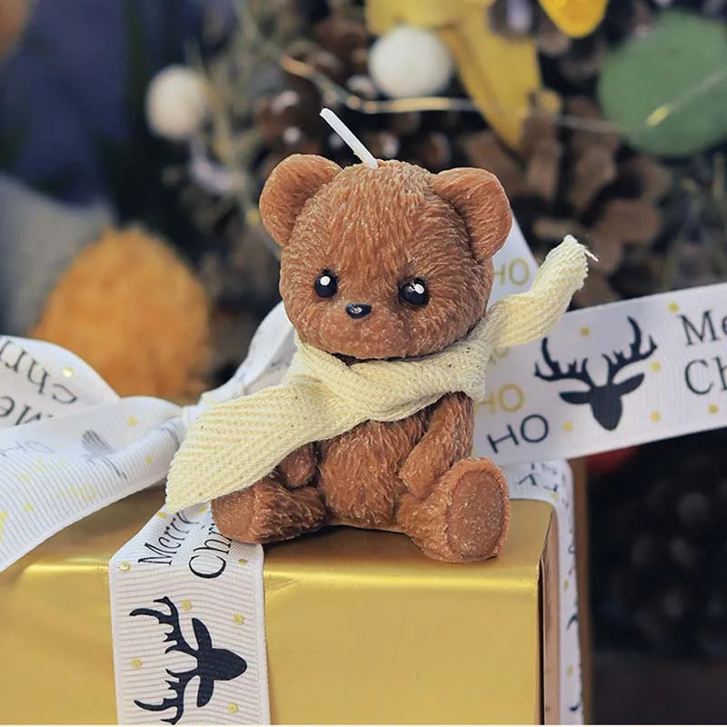 Christmas Bear Candles | Aromatic Candles