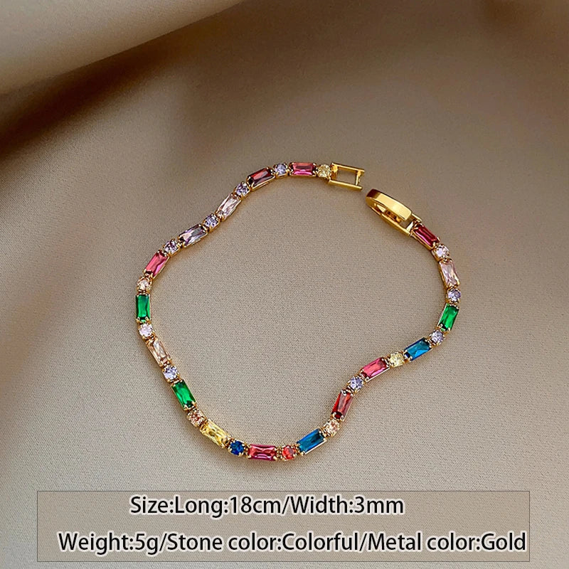 Colourful Zircon Jewellery Sets