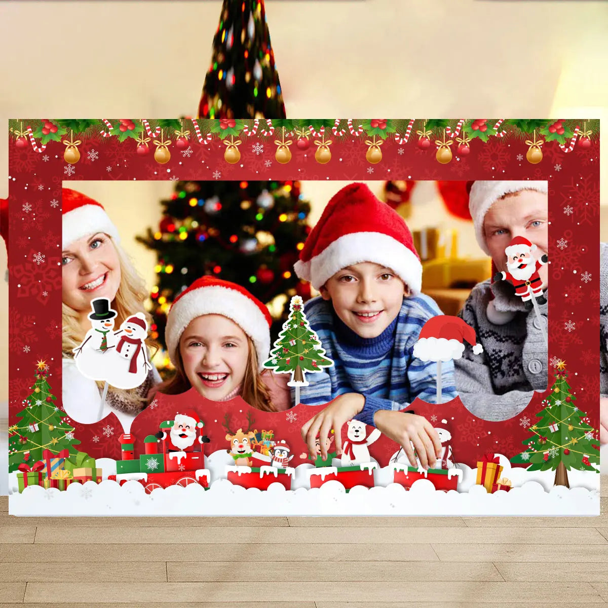 Christmas Photo Frame | Merry Christmas Decorations for Home Party