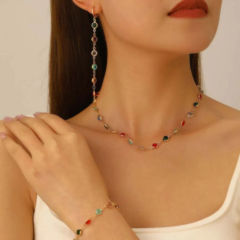 Crystal Jewellery Set