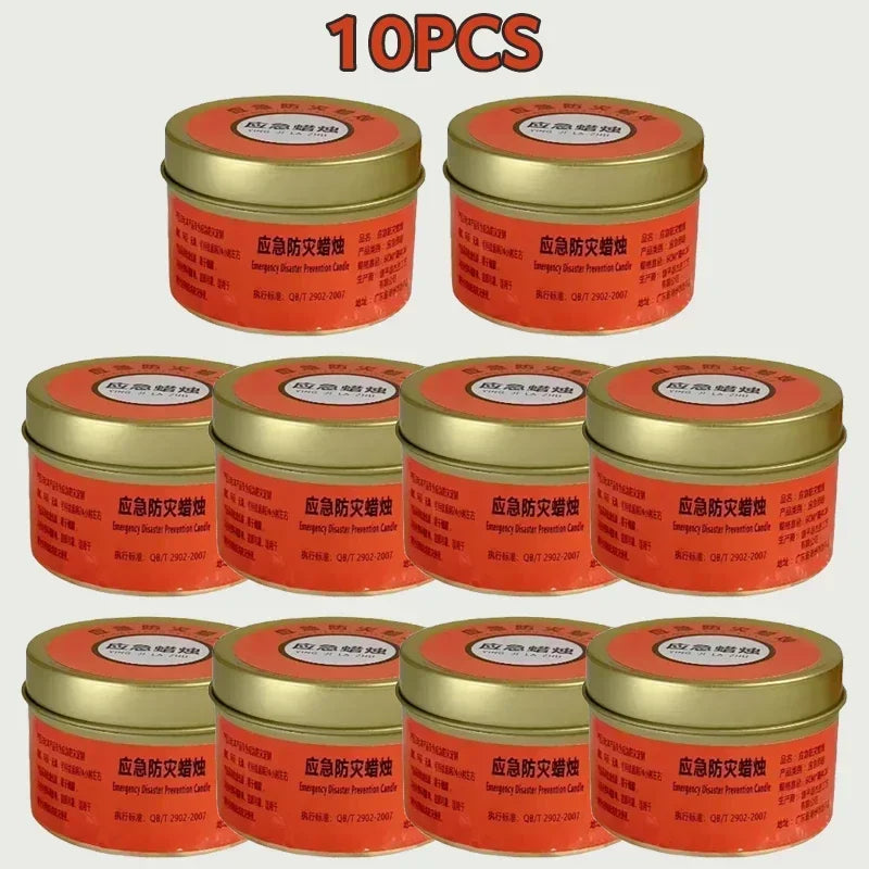 Emergency Candles for Household Power Outages Windproof Smokeless