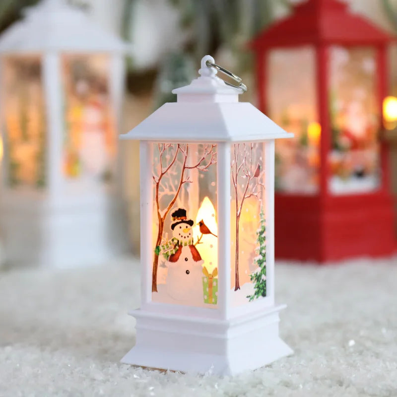 Christmas Candelabra Lamps Decoration