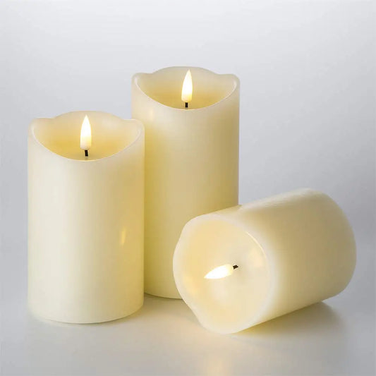 3PCS Flameless Candle LED Lights