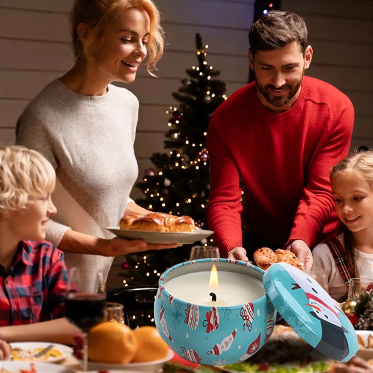 Christmas Candle Gift Set