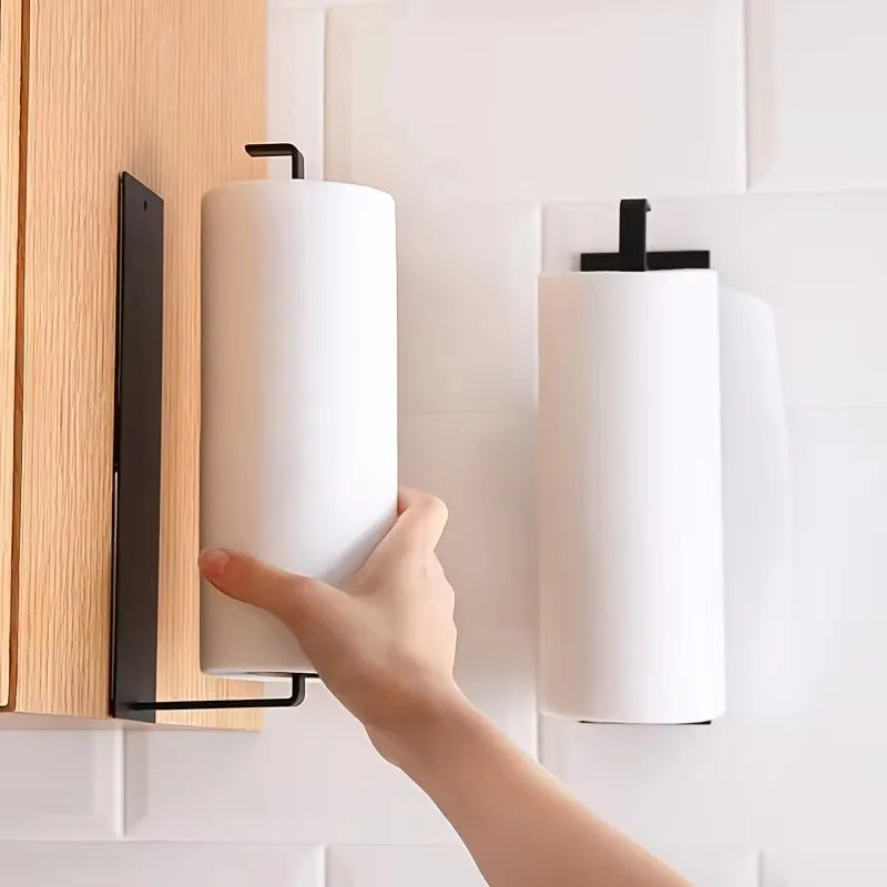Kitchen Carbon Steel Paper Towel Holder