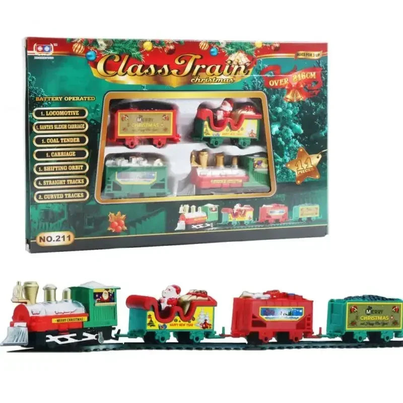 Christmas Tree Train Set