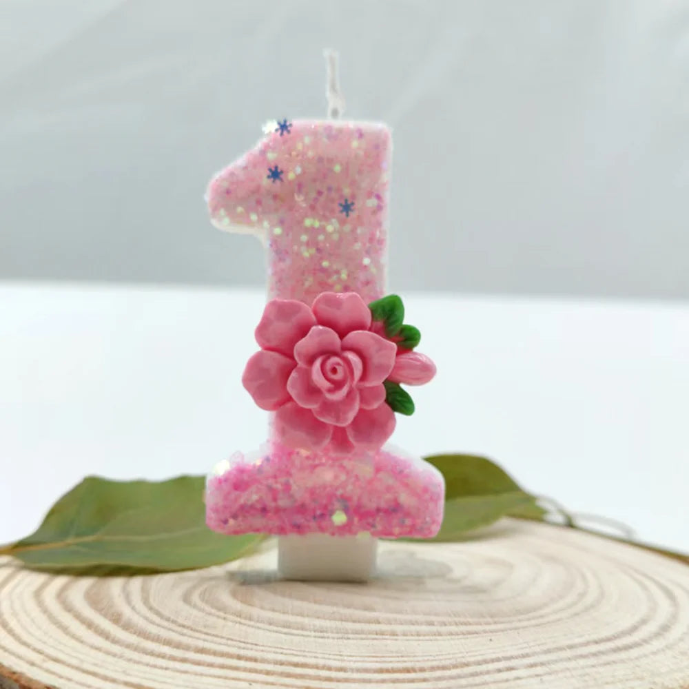 Number Birthday Candle Decoration