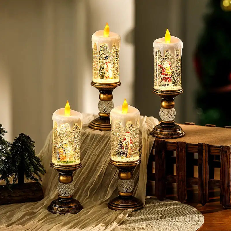 Christmas LED Candle Light Flameless Decoration