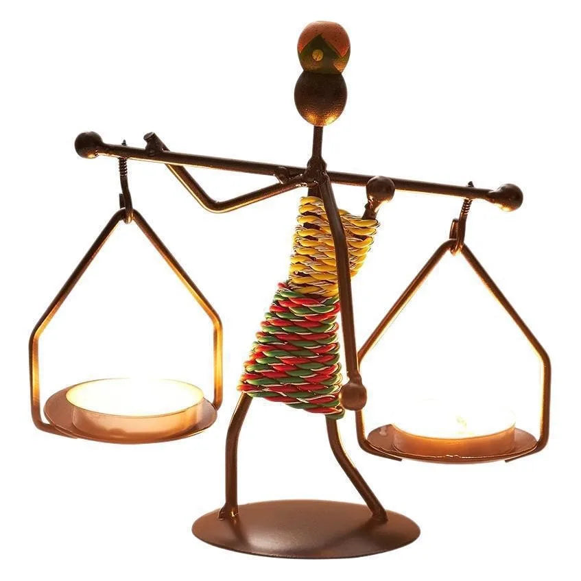 Luxury Table Decoration | Candle Holder | Iron Home Candle Holder