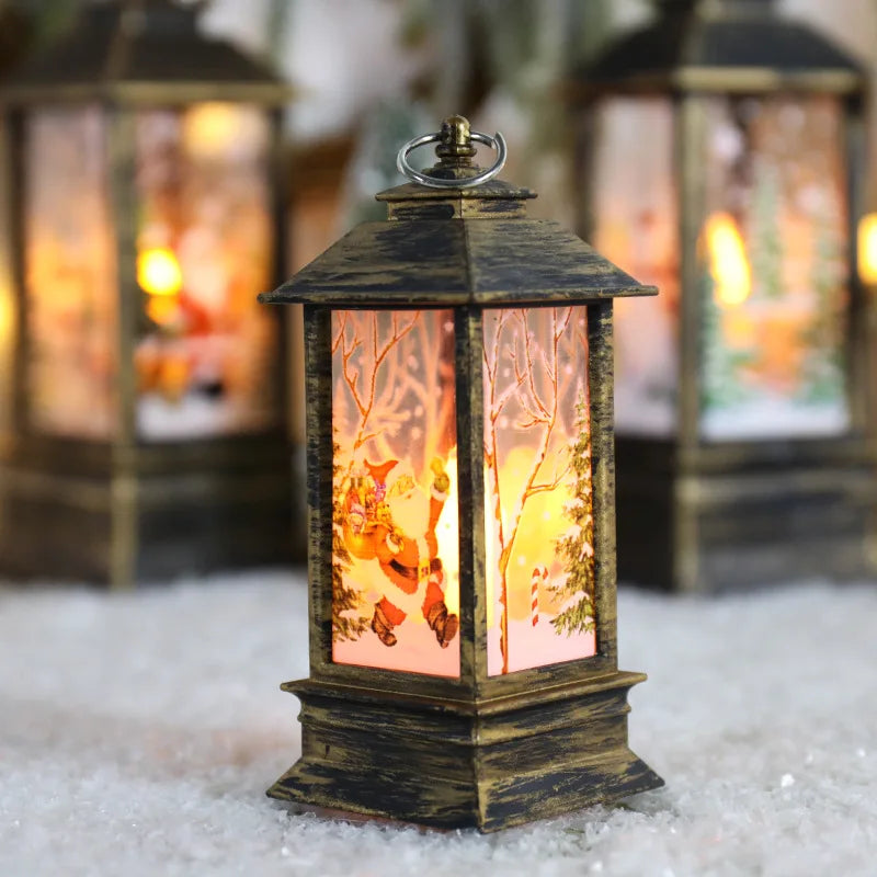 Christmas Candelabra Lamps Decoration