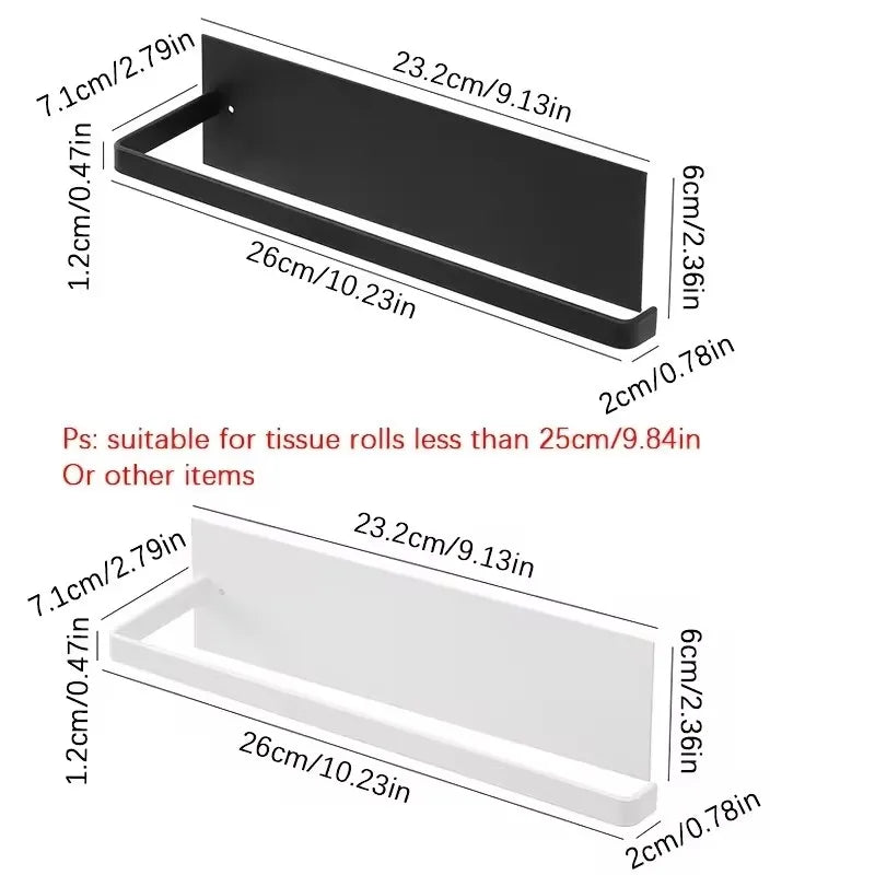 Kitchen Carbon Steel Paper Towel Holder