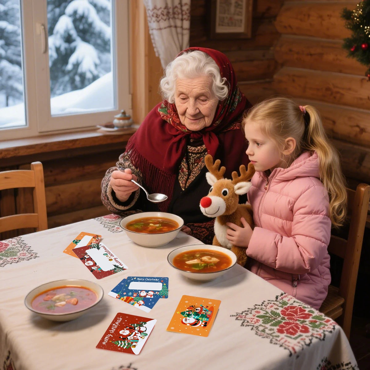 Christmas Scratch Cards | Merry Christmas Decorations for Home | Surprise Gifts