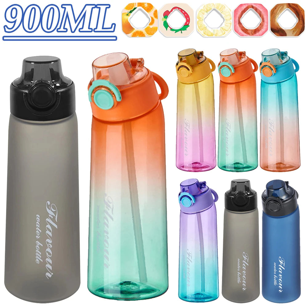 Product Description – 900ML Sports Water Bottle with Straw and Grip Lid