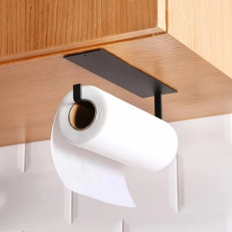 Kitchen Carbon Steel Paper Towel Holder
