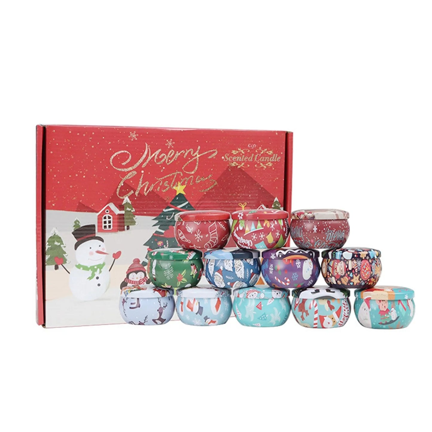 Christmas Candle Gift Set