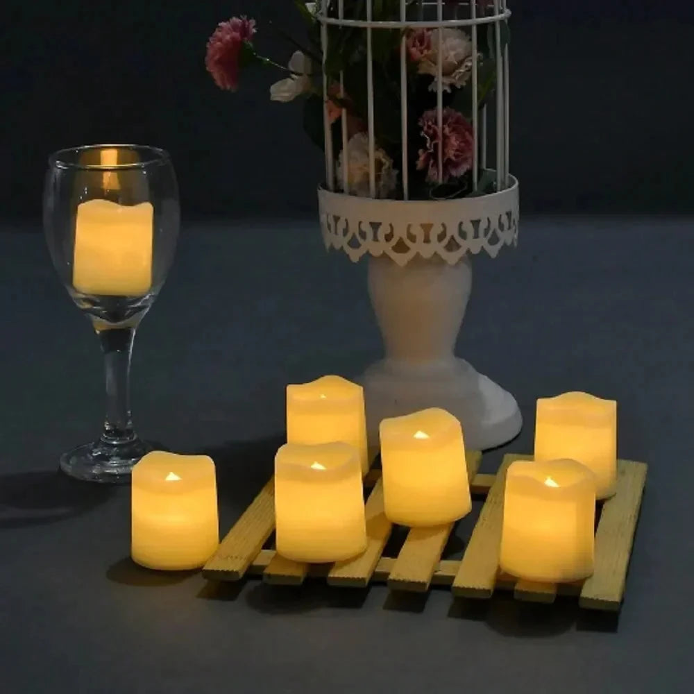 LED Candle 24Pcs/Set Flameless | Christmas Decor Candle Light