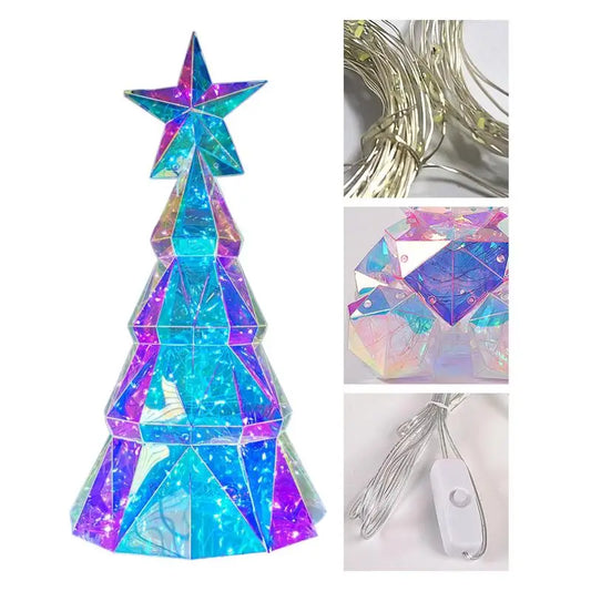 Vintage Christmas Tree | Christmas Tree Lamp Christmas | Decorations for Children's | Christmas gifts