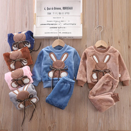 Autumn Winter Baby Clothes Sets 0-6Y
