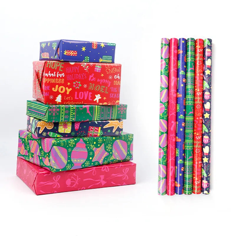 Christmas Kraft Wrapping Paper