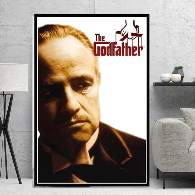 Classic Gangster Movie Actor Wall Art Pictures | Home Decoration