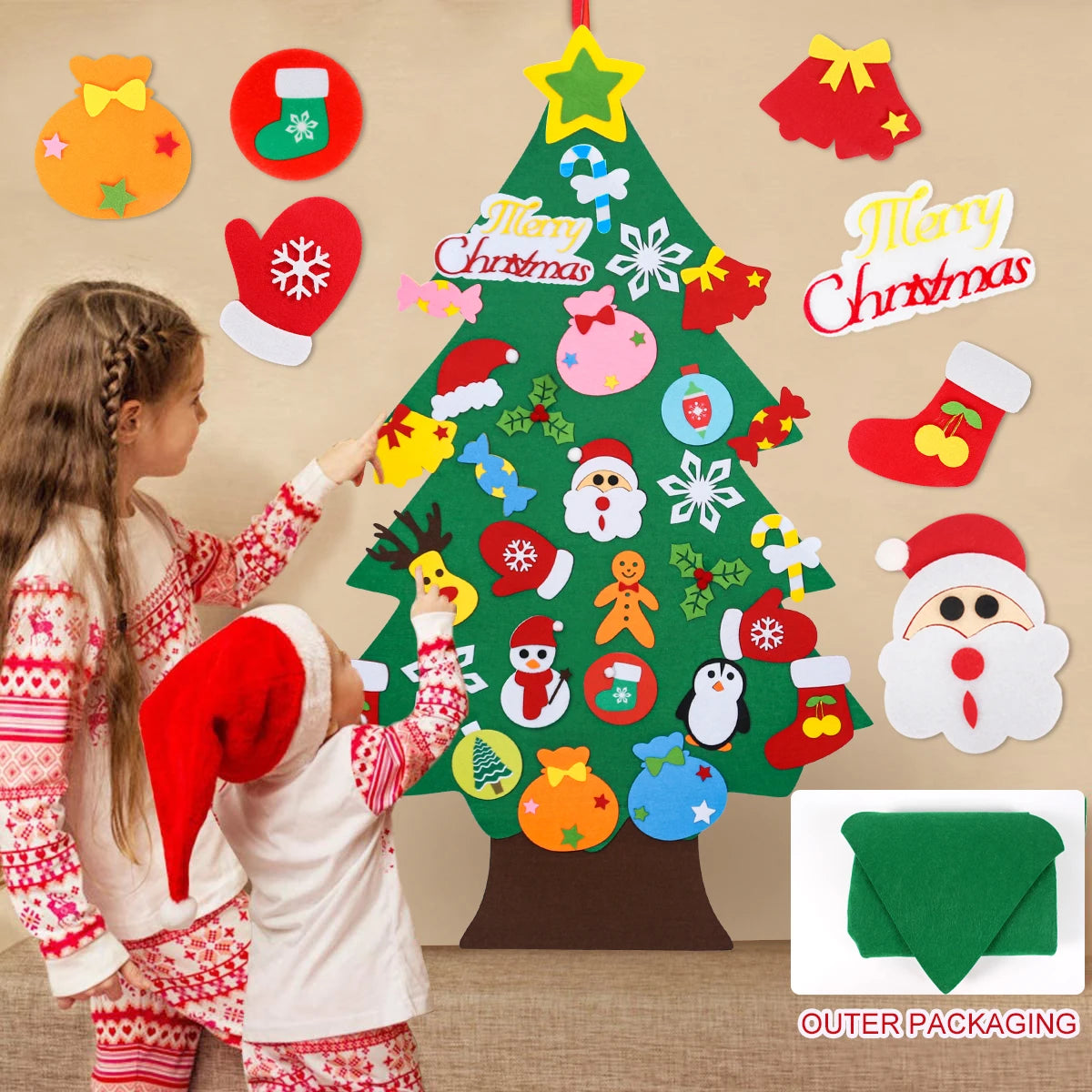 DIY Felt Christmas Tree | Decorations For Home