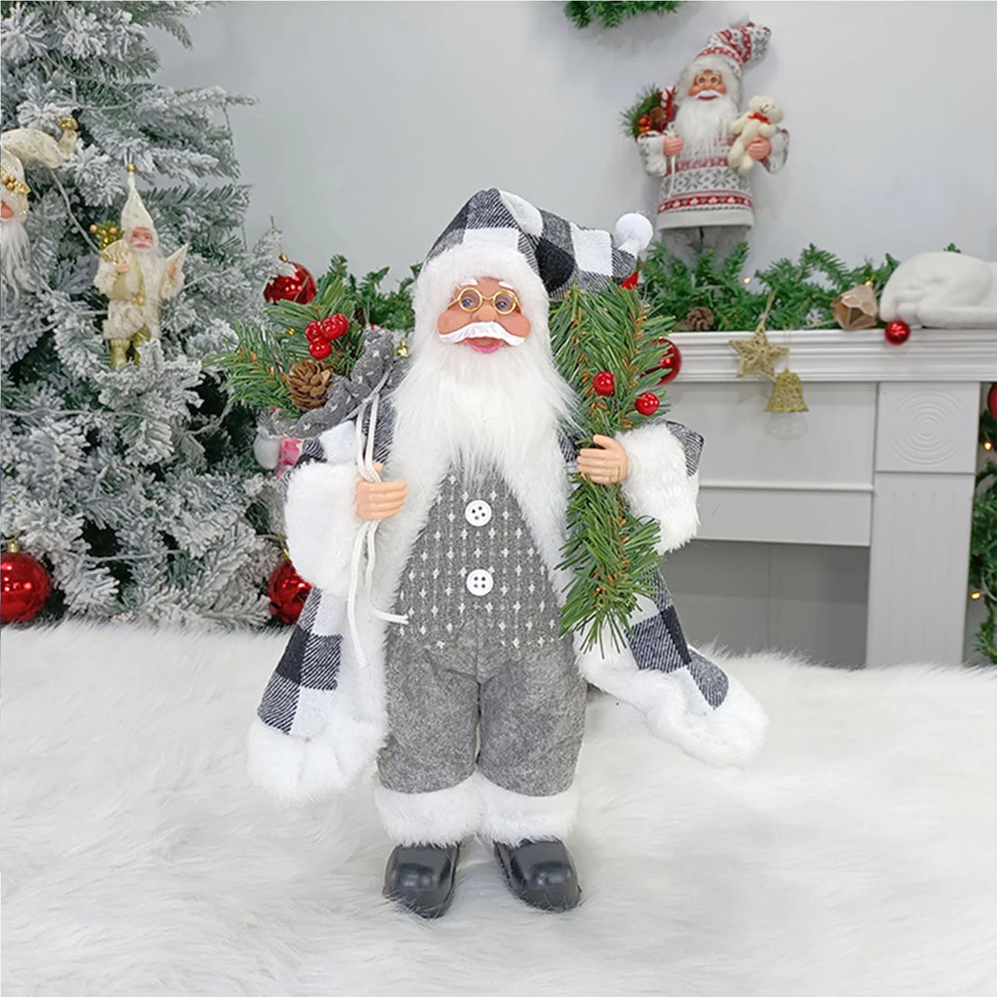 Christmas Santa Claus Doll 12inch