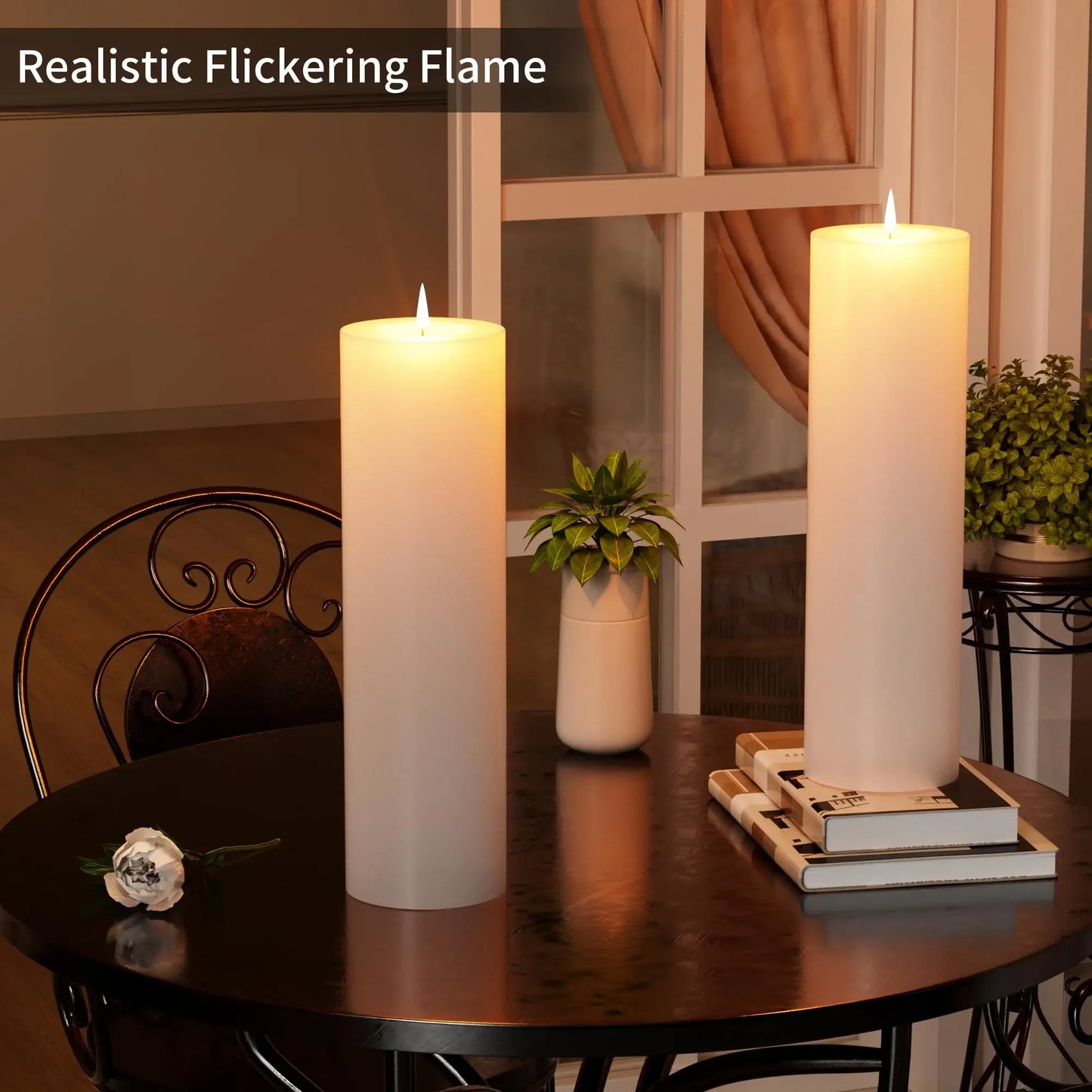 LED Large Electronic Waterproof LED Candle | Christmas Candle