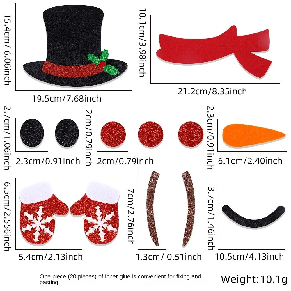 Christmas Decoration Stickers | Home Decoration