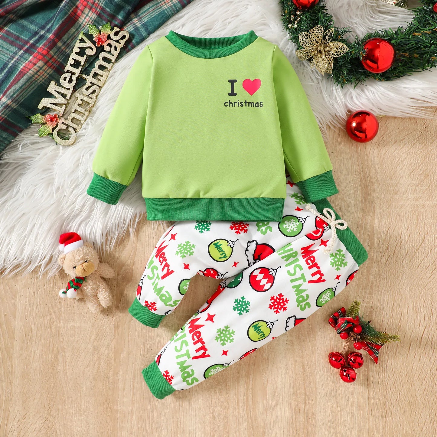 Christmas Children's Clothing Set