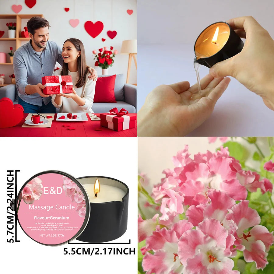 Massage Candle | For Meditation | Yoga | SPA | Bedroom Nighttime | Aesthetic Home & Desk Decor