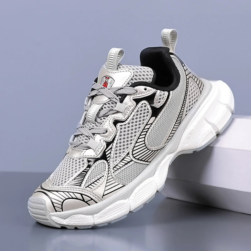 Unisex Lightweight Breathable Sneakers – Anti-Slip Outdoor Running & Walking Sports Shoes