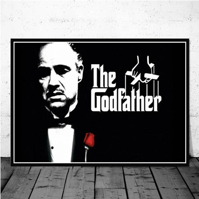 Classic Gangster Movie Actor Wall Art Pictures | Home Decoration