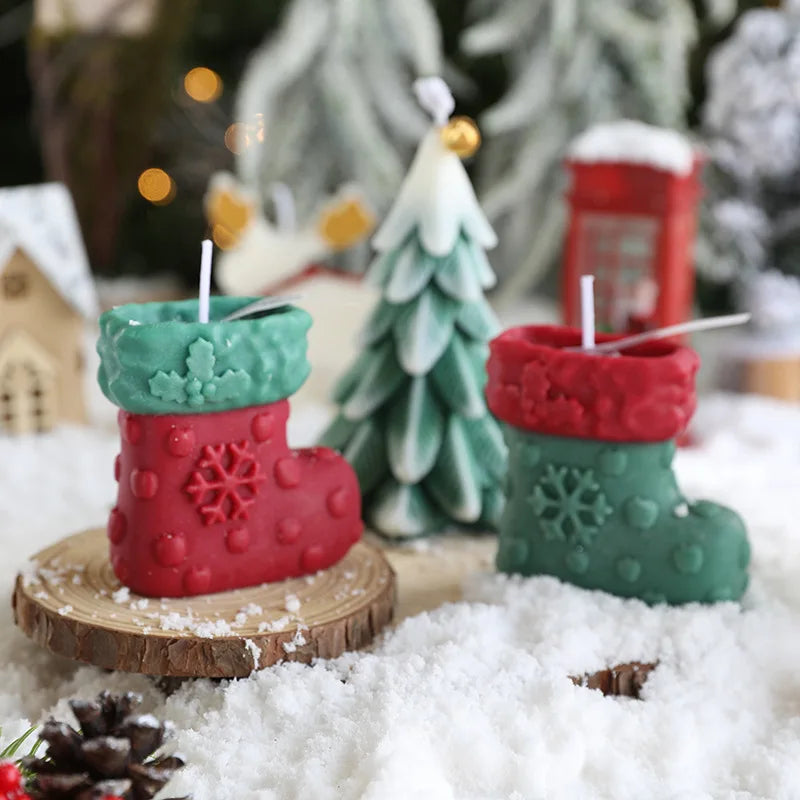 New Christmas Socks | Aromatherapy Candles | Christmas Candles | Handheld Gifts | Romantic Fragrance
