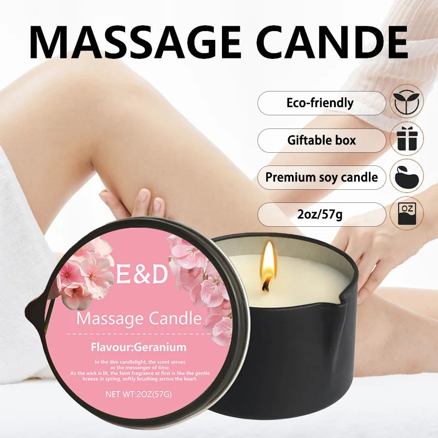 Massage Candle | For Meditation | Yoga | SPA | Bedroom Nighttime | Aesthetic Home & Desk Decor