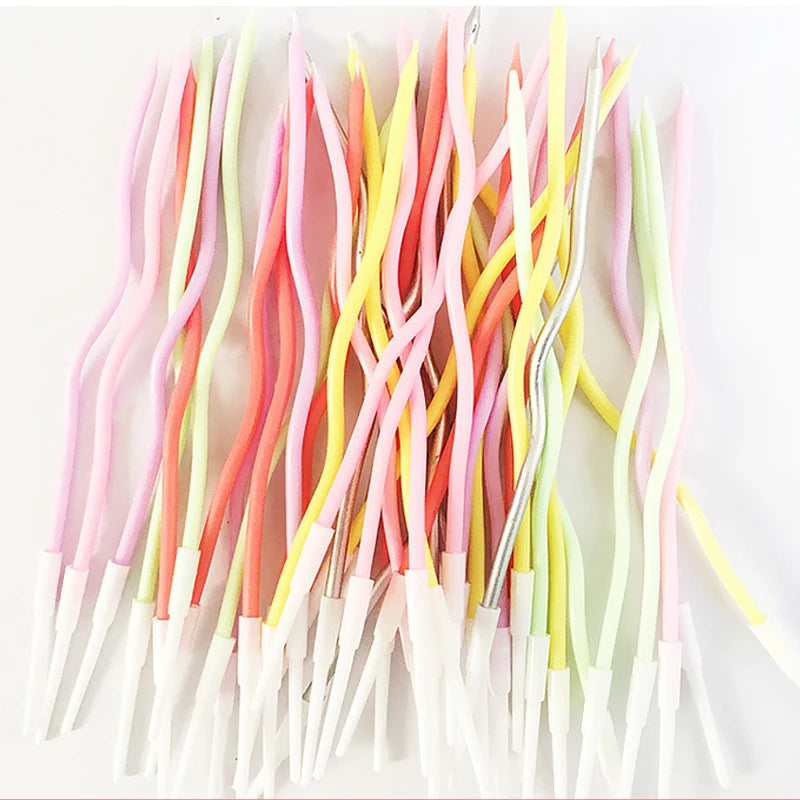 Curved Birthday Cake Candles