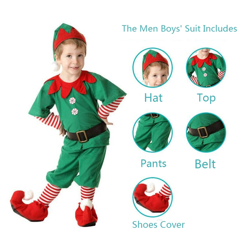 Christmas Kids Clothes Costume