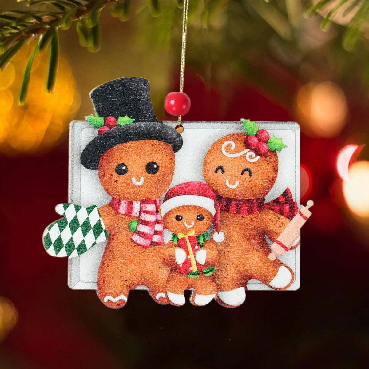 Christmas Wooden Tree Hanging Ornaments Christmas Decor For Home