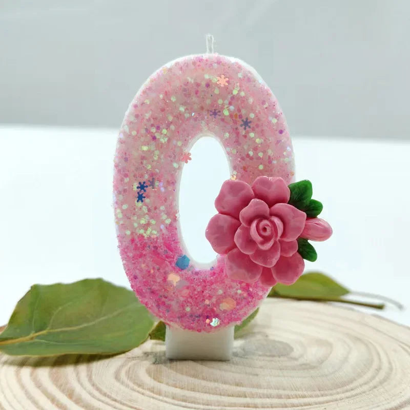 Number Birthday Candle Decoration