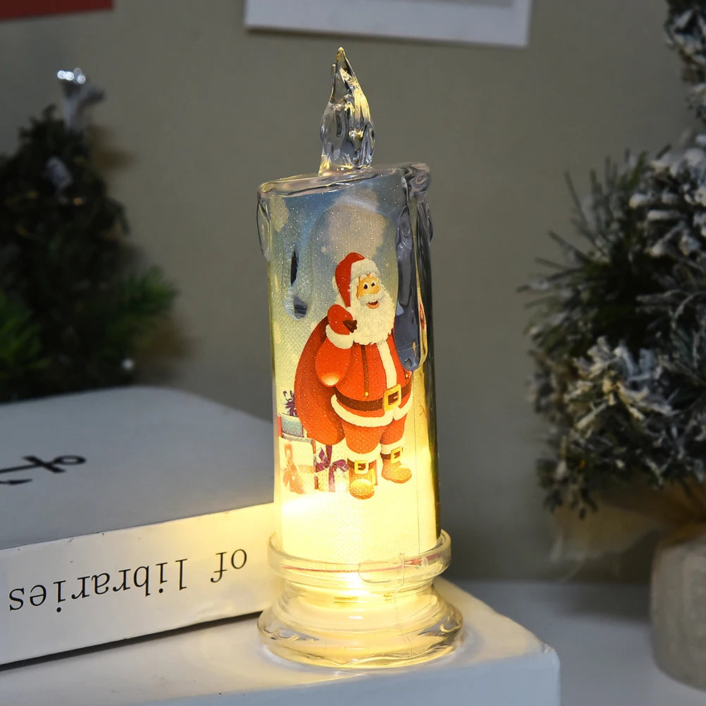 LED Candle Christmas Decoration