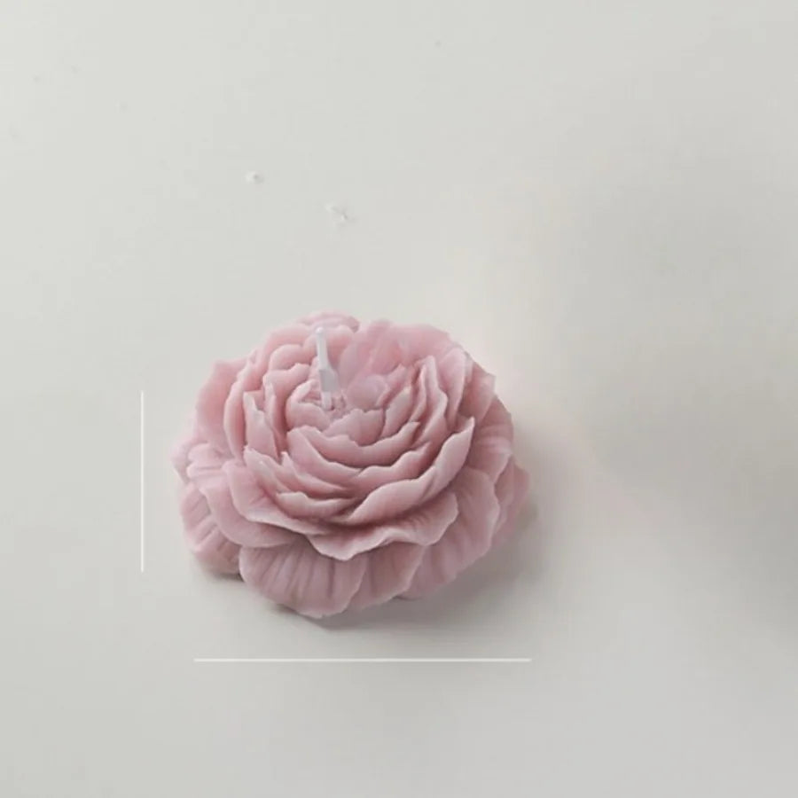 1pc Handmade Flower Shaped Candle with Long Lasting Fragrance