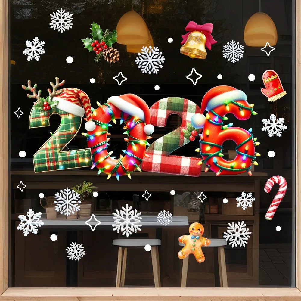 Christmas Window Stickers | Christmas Wall Sticker