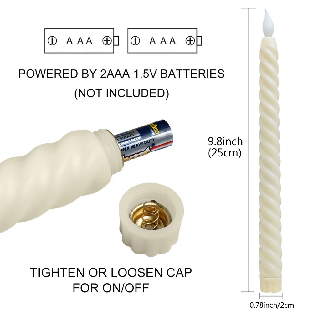LED Candles | Decorative Christmas Candles