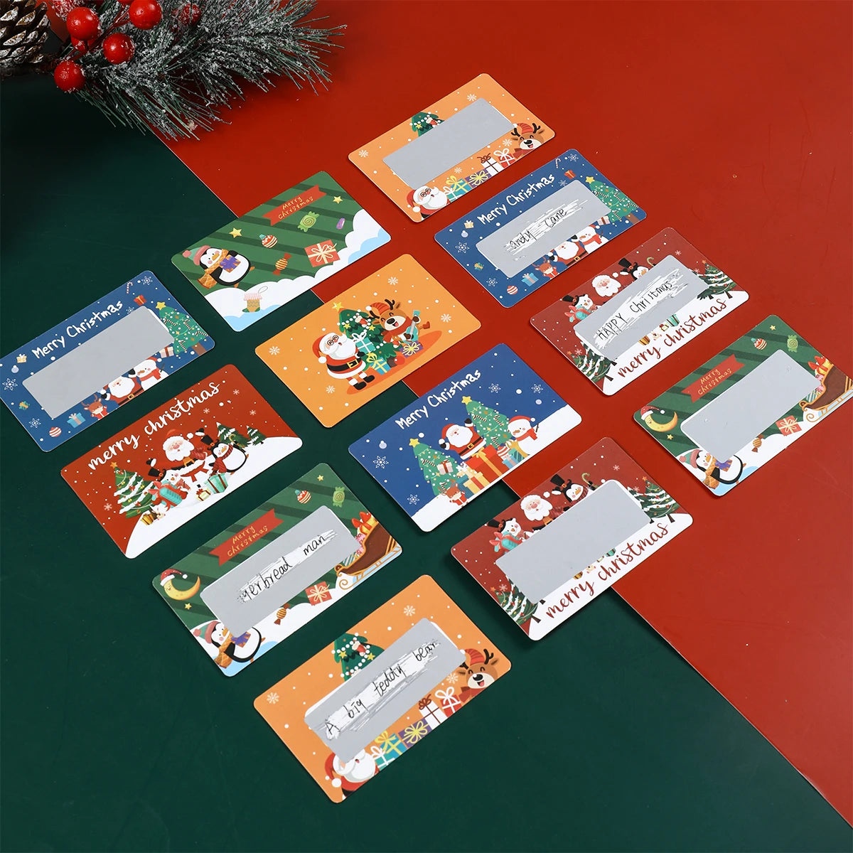 Christmas Scratch Cards | Merry Christmas Decorations for Home | Surprise Gifts