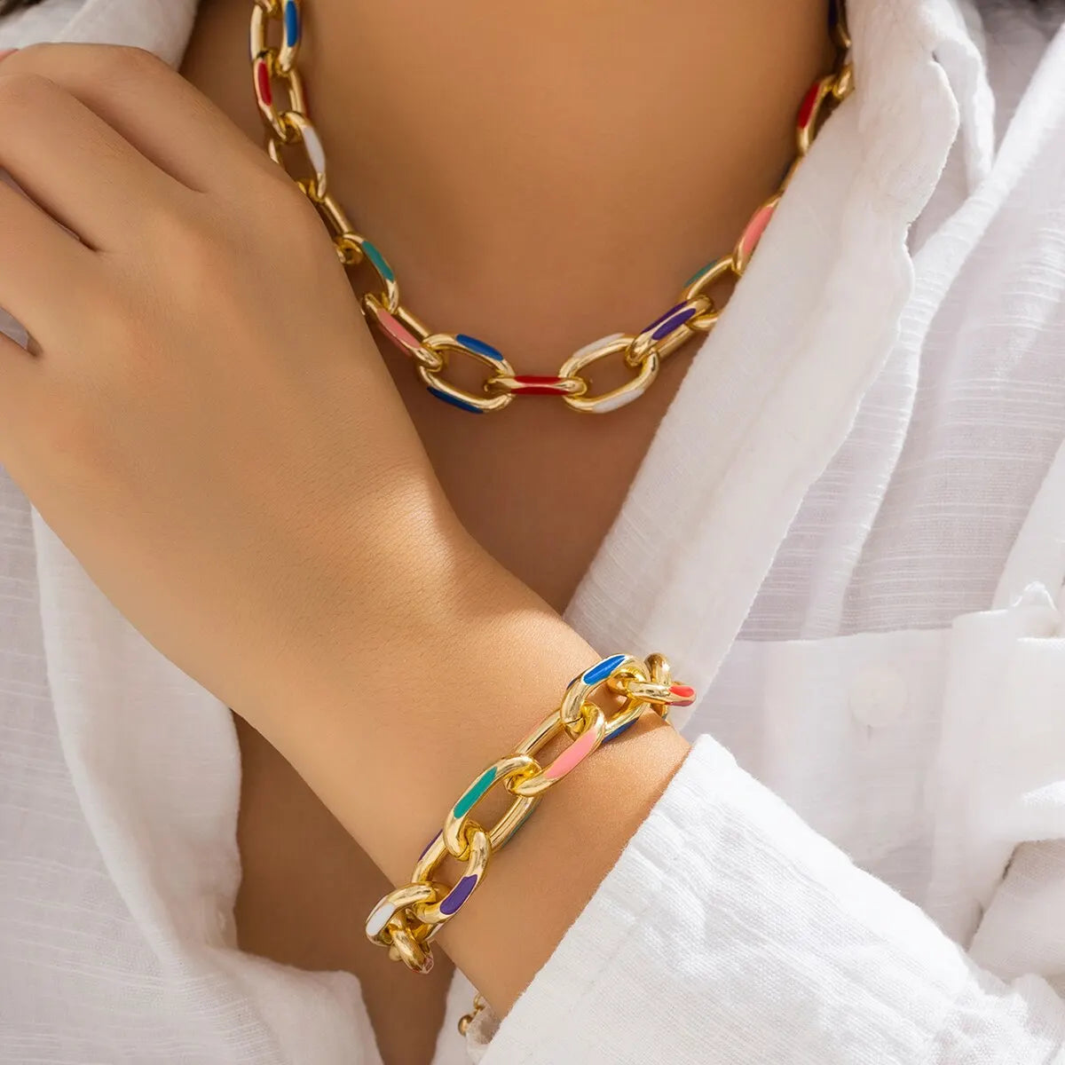 Colourful Jewellery Set
