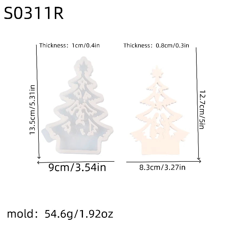 Jesus Prayer in Christmas Tree Decoration