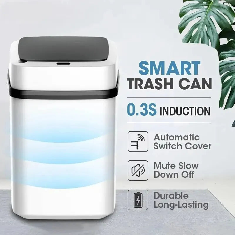 13L Handsfree Smart Garbage Bucket